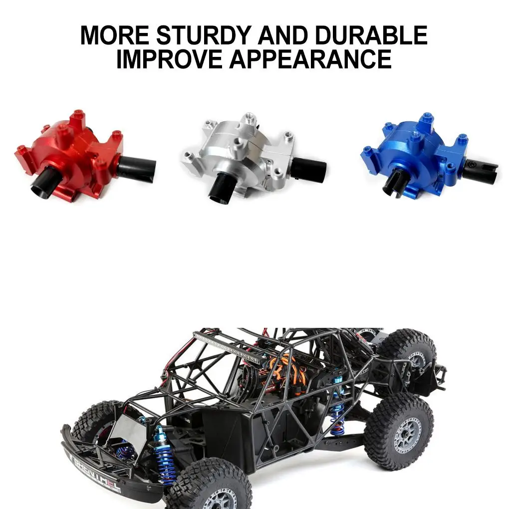Aluminum Alloy 1/10 Differential Gear Box 1pcs Diff Rc Differential Gear Box For LOSI Baja Rey 4WD RC Car Part