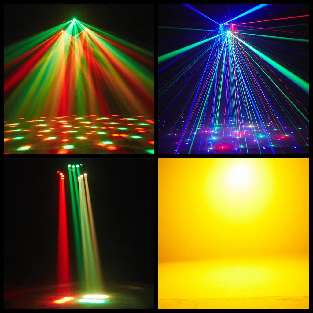 180W Magic Ball Disco Light DMX512 Mini Beam Moving Head DJ Strobe Stage Effect For Nightclub Home Bar Wedding