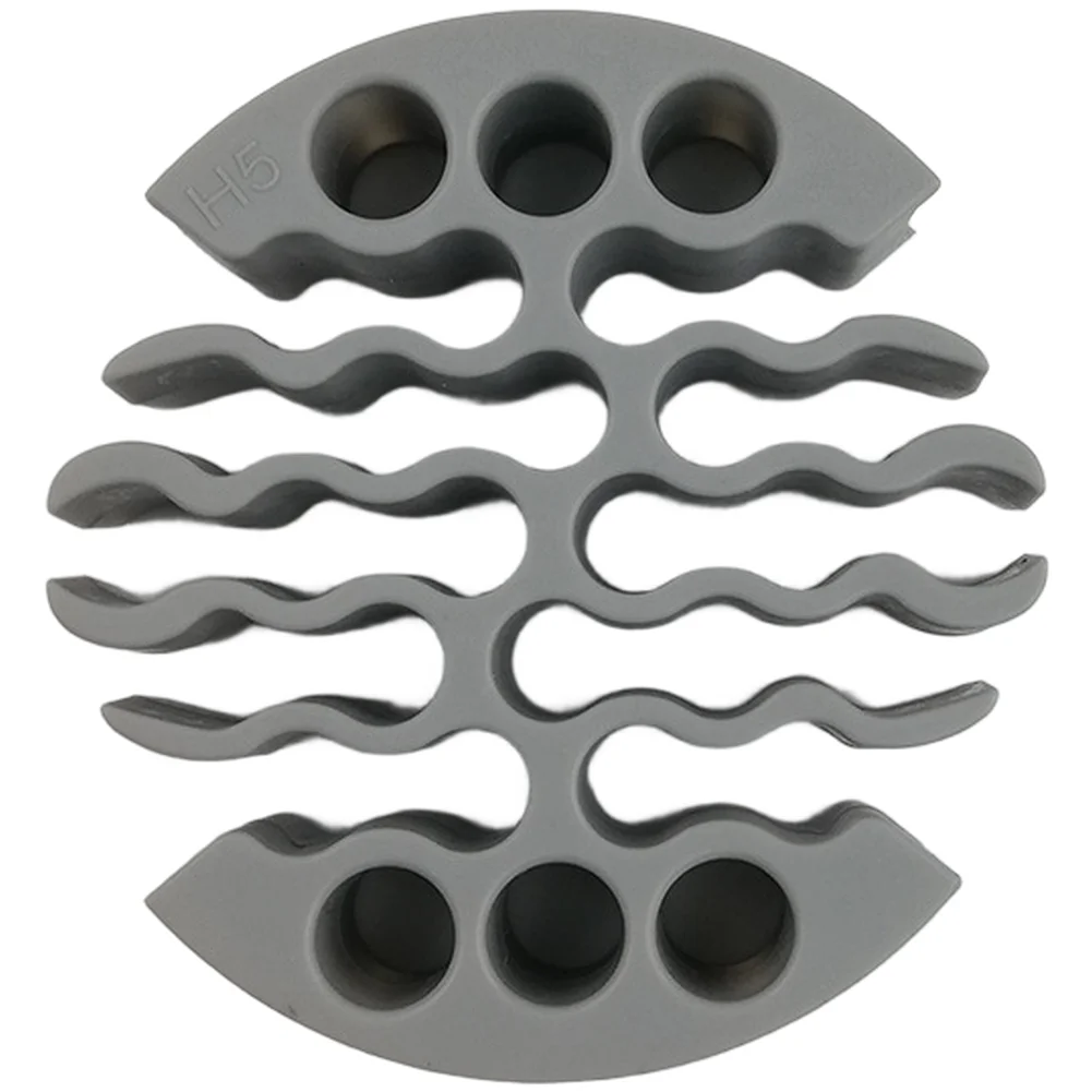 High Capacity Cable Organizer Cable Organizer Cat5 Cable Clip 6 Gray Cable Organizer Space Saving Structure Compact Arrangement