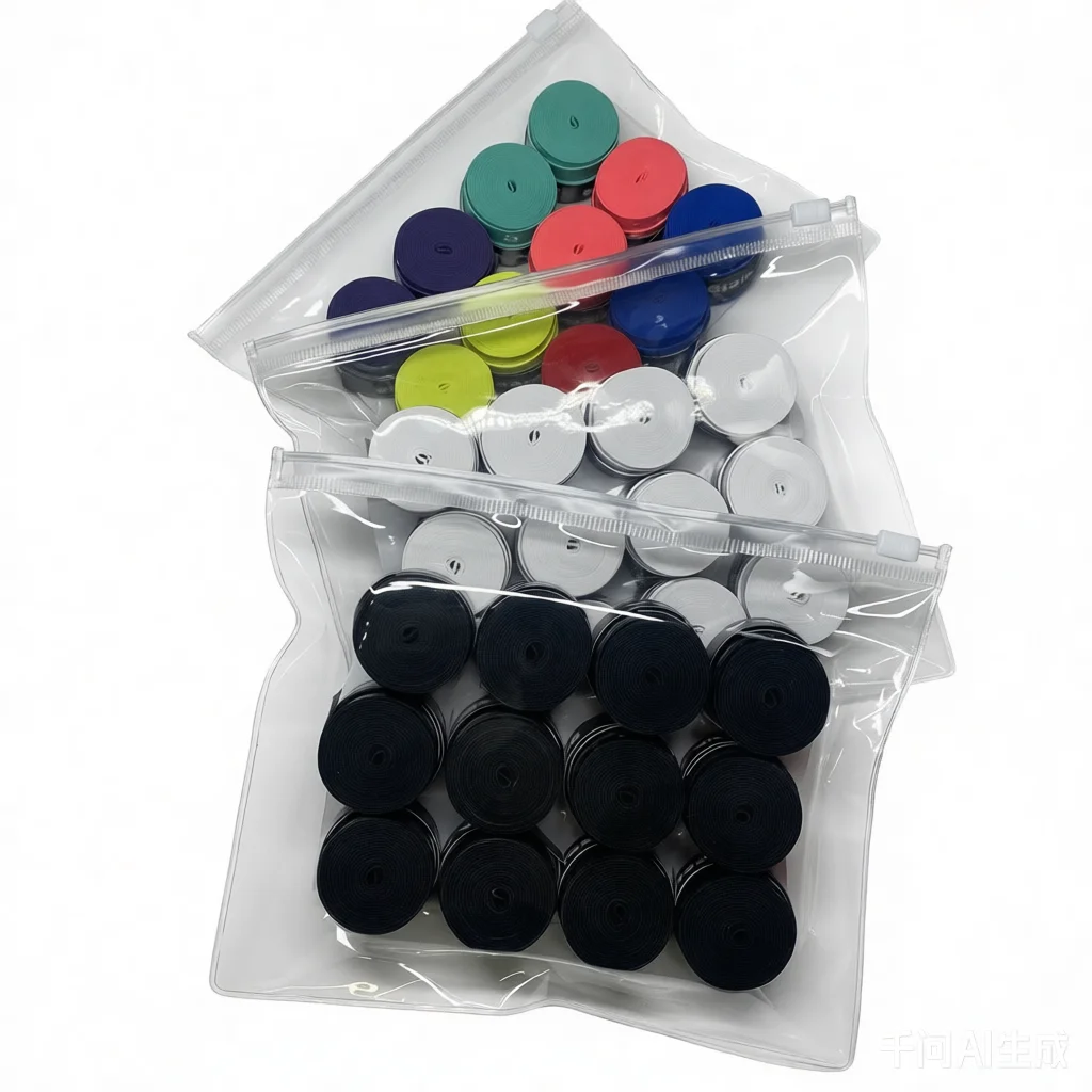 12 unidades Victor Cinta Antideslizante para Raqueta de Tenis y Pádel, Sustitución de Empuñadura Individual para Entrenamiento, Banda Absorbente de Sudor, Accesorios Deportivos de Bádminton