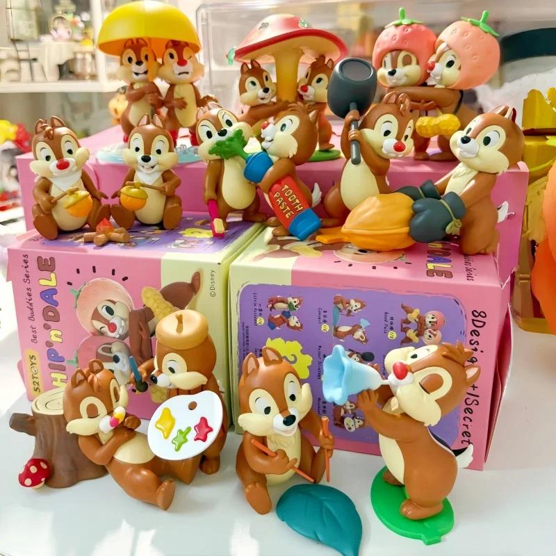 

Disney Chip And Dale Brothers, хорошая серия, слепая коробка, аниме-фигурка, кавайные настольные украшения, коллекция кукол, модель игрушки, подарок на день рождения