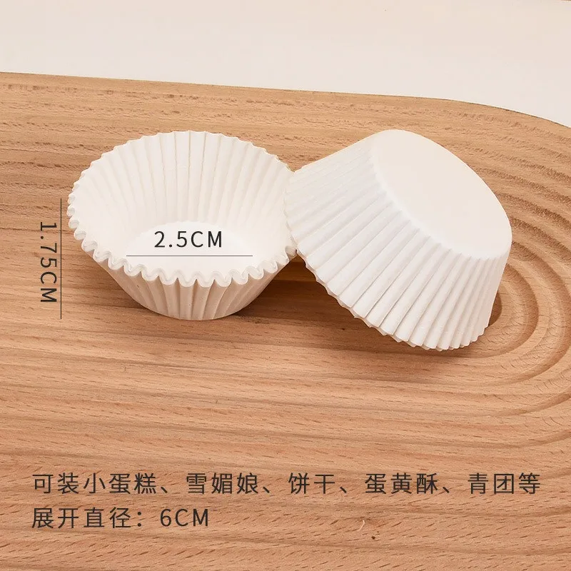 1000Pcs/pack White Muffin Cupcake Liner Baking Paper Cups Cake Stand Wedding Party Decor Cupcakes Cases