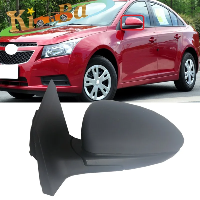 

KIMBA 3/5проводное боковое зеркало заднего вида для Chevrolet Cruze 2009-2015, наружное зеркало заднего вида с электрической регулировкой + подогрев или нет