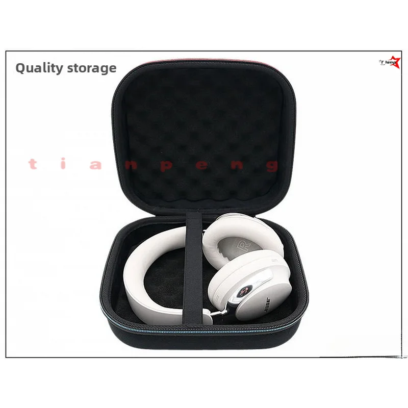 WYORESY for Bose QC Ultra2 Over‑Ear Headphone Hard EVA Case Shock‑Proof Anti‑Scratch Portable Travel Protective Storage Box view 3