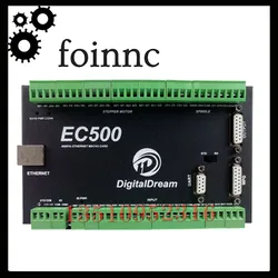 CNC Mach3 Ethernet Motion Controller EC500 460kHz 3/4/5/6 Axis Motion Control Card for milling machine