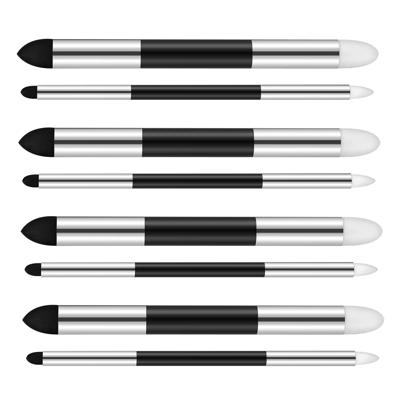 

1Set High Light Art Eraser Blending Sponge Pen Double Headed Washable Sketch Wipe Reusable Stump Drawing Blenders