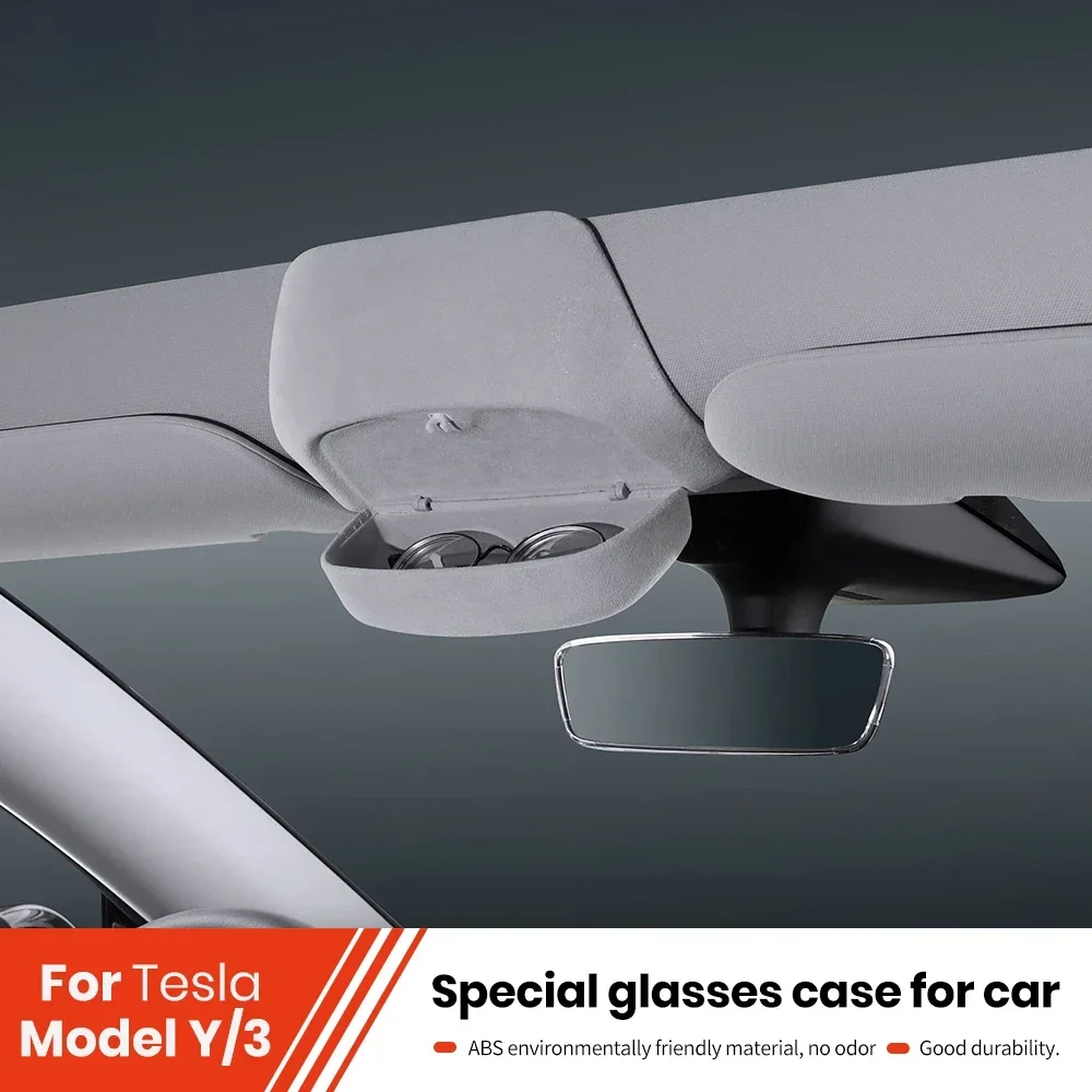 

Автомобильные очки, модель Tesla, модель Y 3, зажим для хранения солнцезащитных очков, автомобильная крыша для TESLA Model3, модные аксессуары для интерьера
