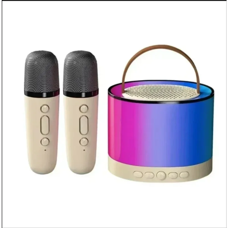 K52 Bluetooth speaker, wireless outdoor portable sound system, colorful microphone with integrated sound system