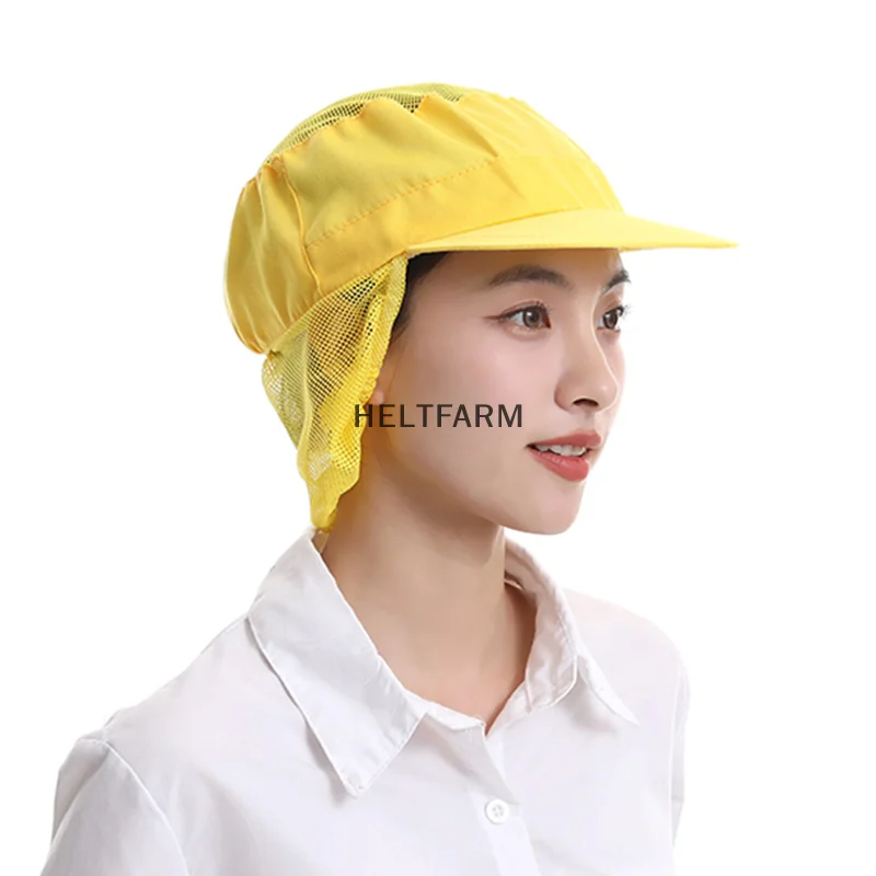

Chef Hat Dust-proof Workshop Catering Hat Food Factory Work Hat Canteen Work Hat