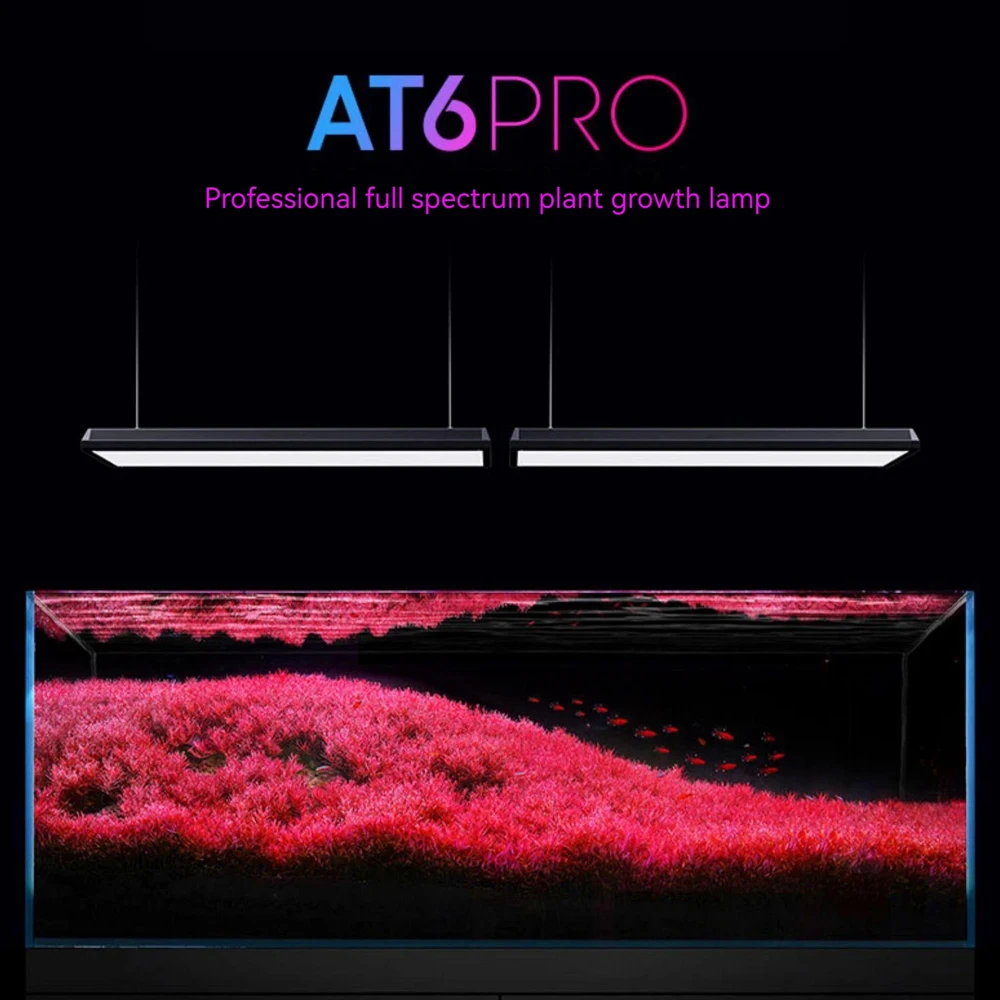 

Netlea AT7S II - AT6 PRO Light -160W RGB Full Spectrum WIFI APP Control Planted Aquarium LED Light