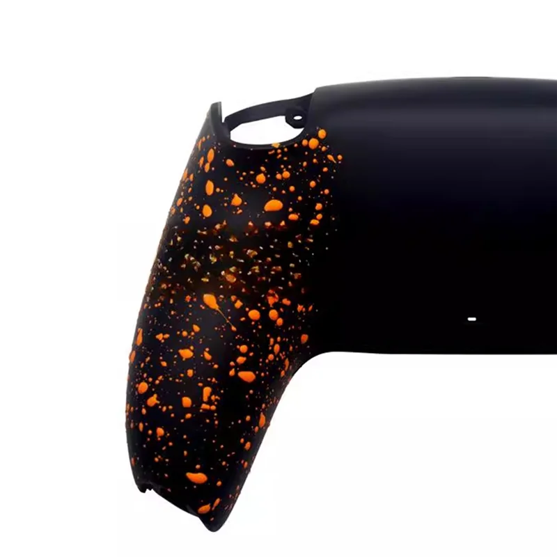 APPLIA-DIY Soft Touch Rear Bottom Shell For PS5 Joystick Game Controller Parts Non-Slip Back Housing