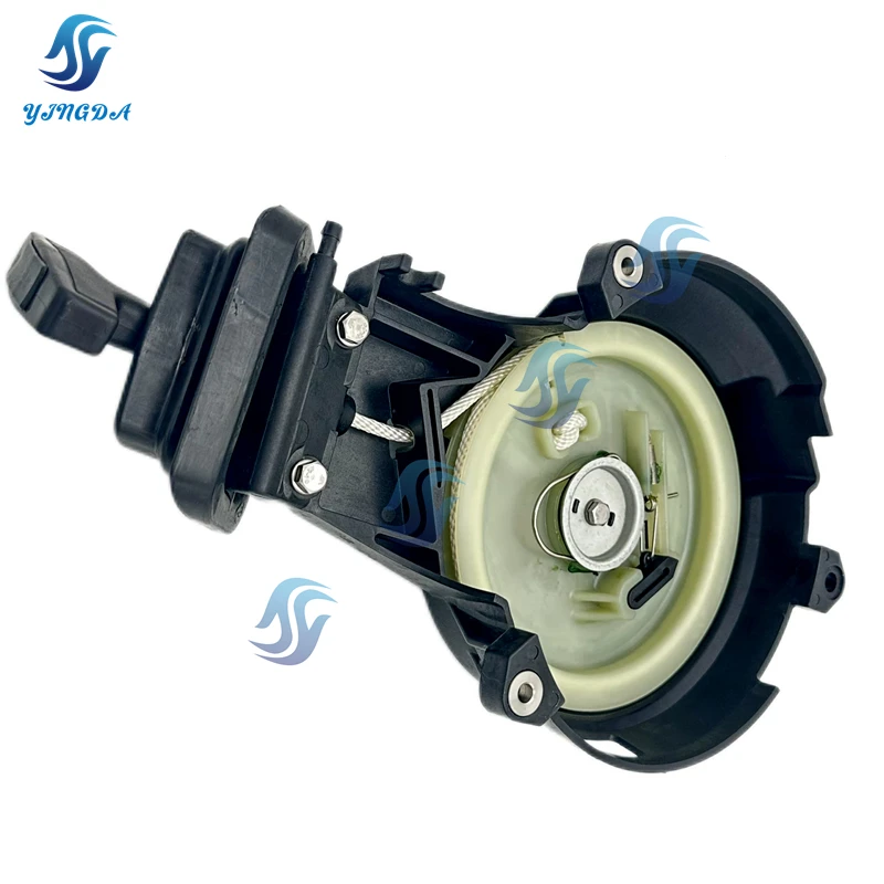 

6B4-15710-00 6B4-15710 Starter Assy for Yamaha 9.9HP 15HP 2-Stroke Outboard Engine Boat Motor Outboard Motor