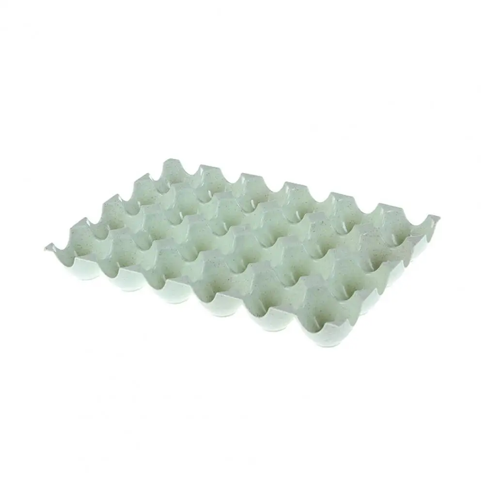 Egg Holder Practical Reusable Egg Storage Box 24 Grids Deeper Grooves Egg Storage Box Home Supply