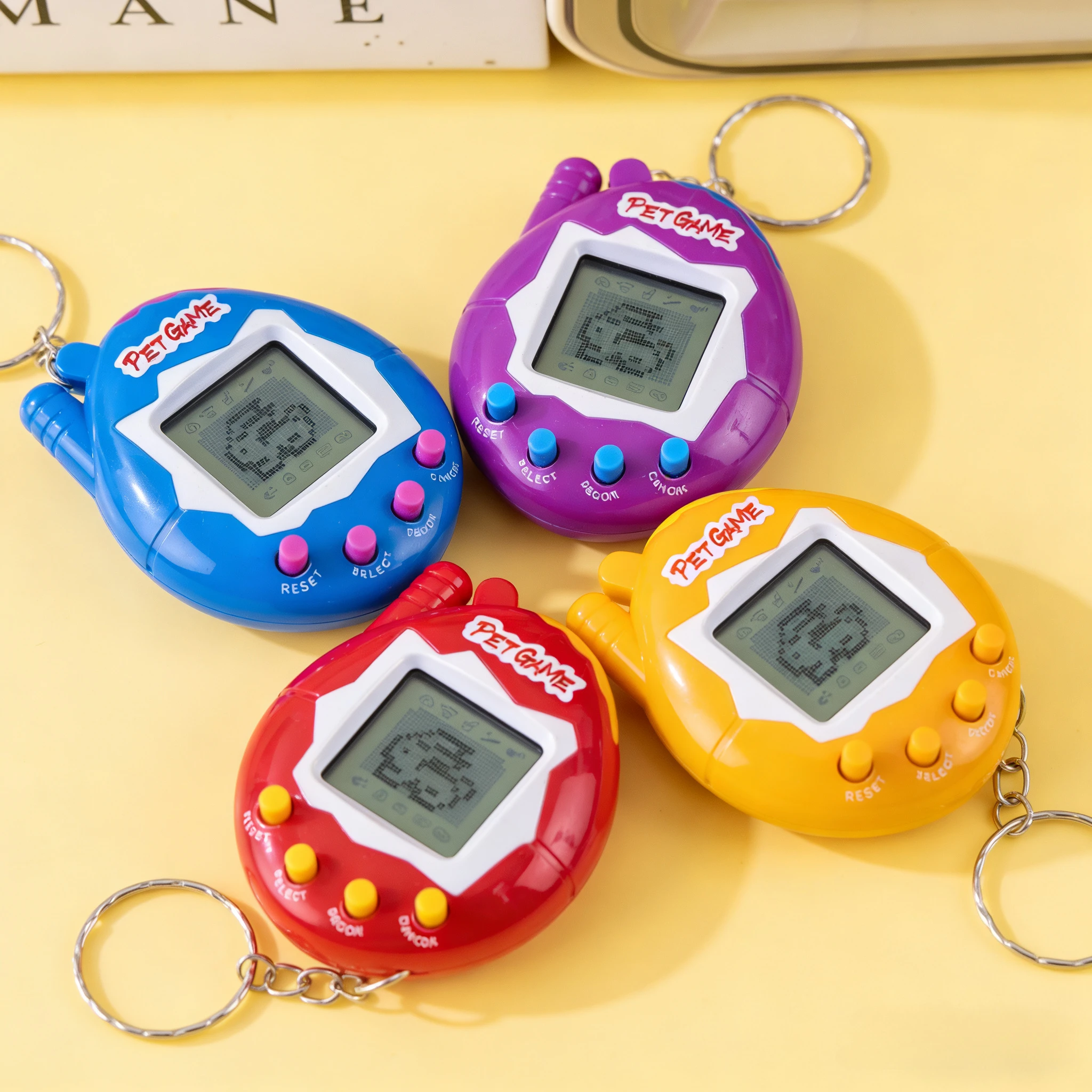 

2025 Hot Sale 90S Nostalgic Tamagotchi Electronic Pets Cat Educational Funny Virtual Cyber Pet Toy Gift Christmas Birthday Toys