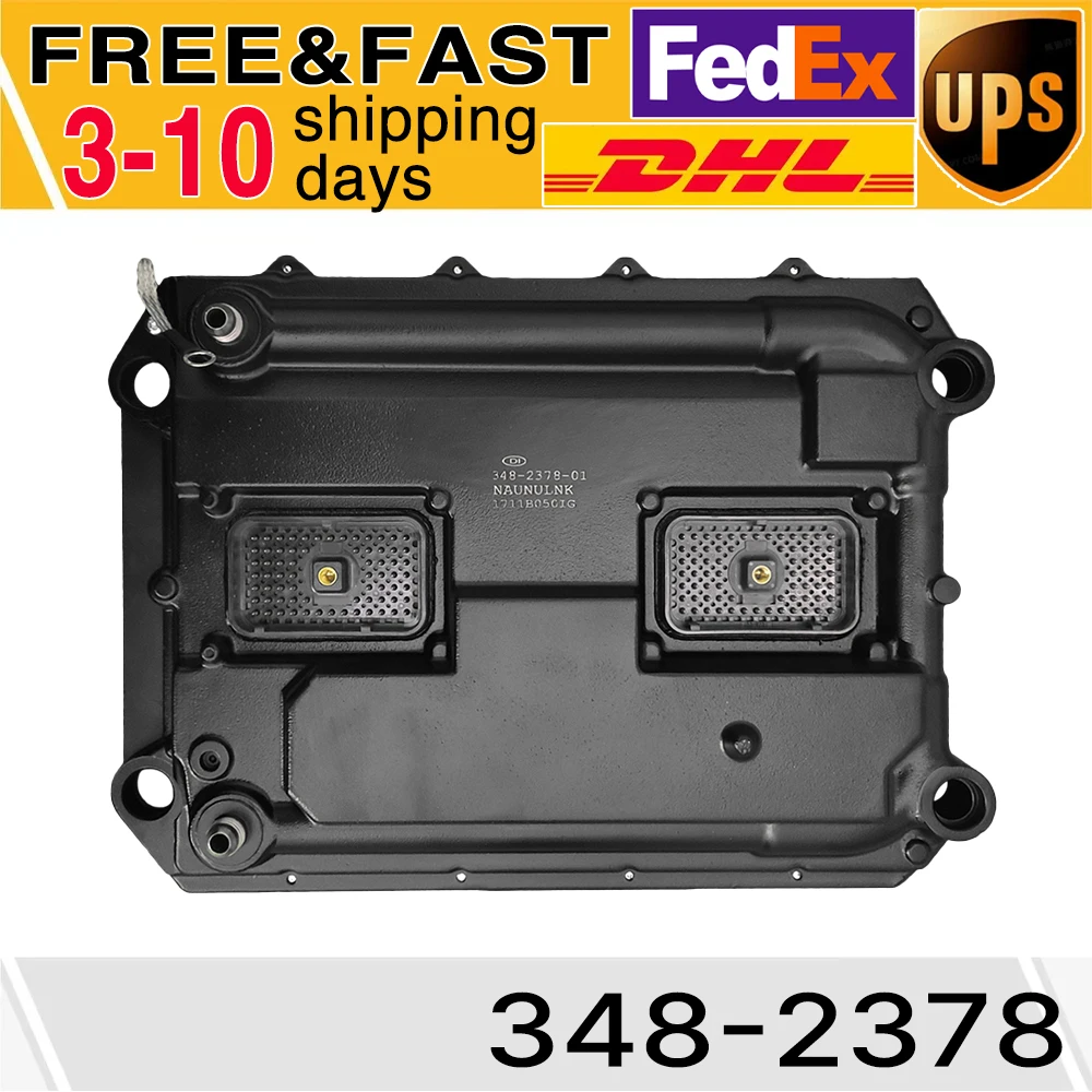 

348-2378 11R-0984 ECU ECM Controller for CAT 725 730 Truck, 322C 325C 966G 972G Loader, 140H 160H - Engine Control Unit Module