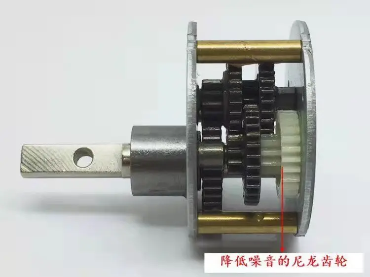 Jinli's new 520 geared motor ultra-low speed 12 volts 6 turns mute high torque high quality