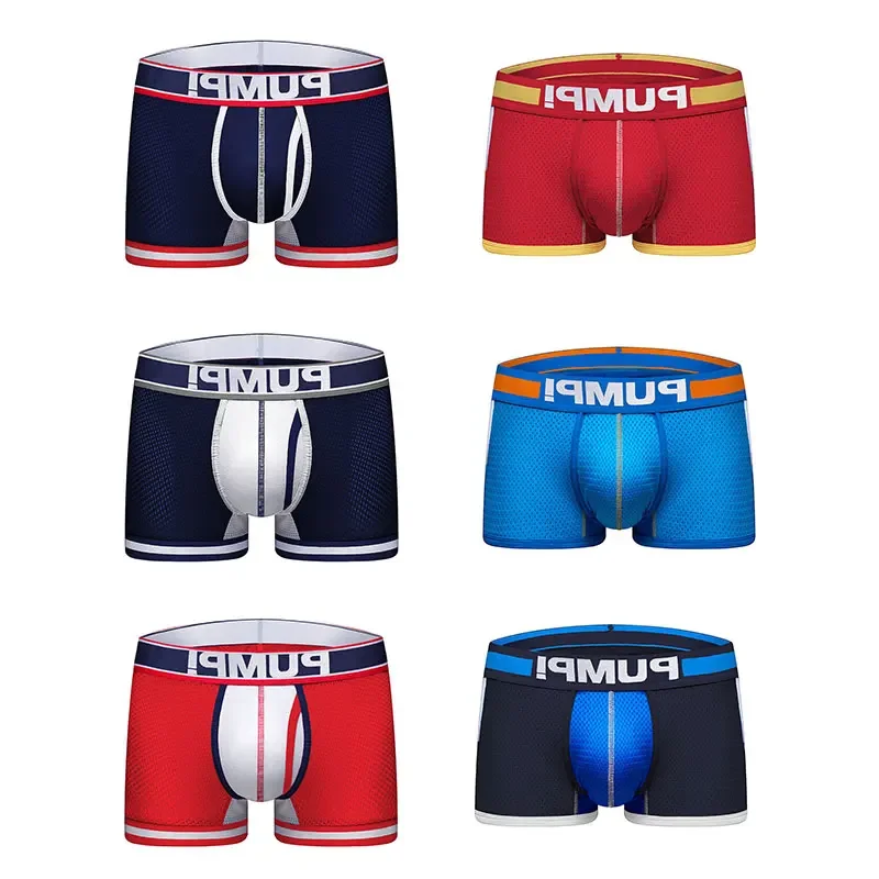 6Pcs New Arrival Underwear Men Boxer Homme Modal Mens Underwear Boxershorts Men Boxers Sexy Boxer Shorts slip