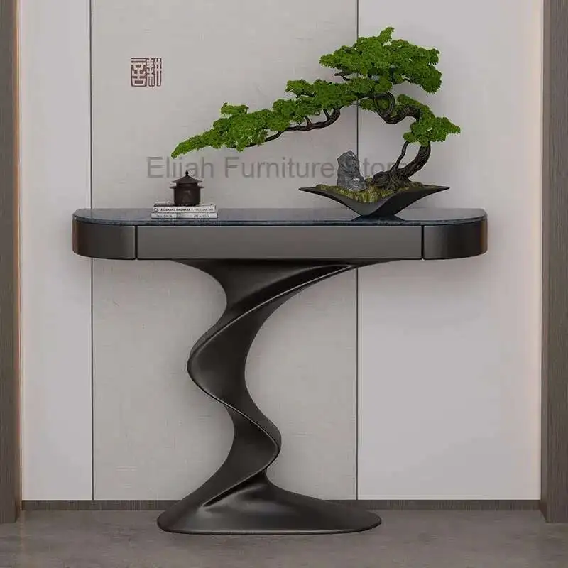 

Modern Unique Corner Table Luxury Hallway Vintage Entryway Corner Table Nordic Salon Mesa Para Sala Living Room Furniture