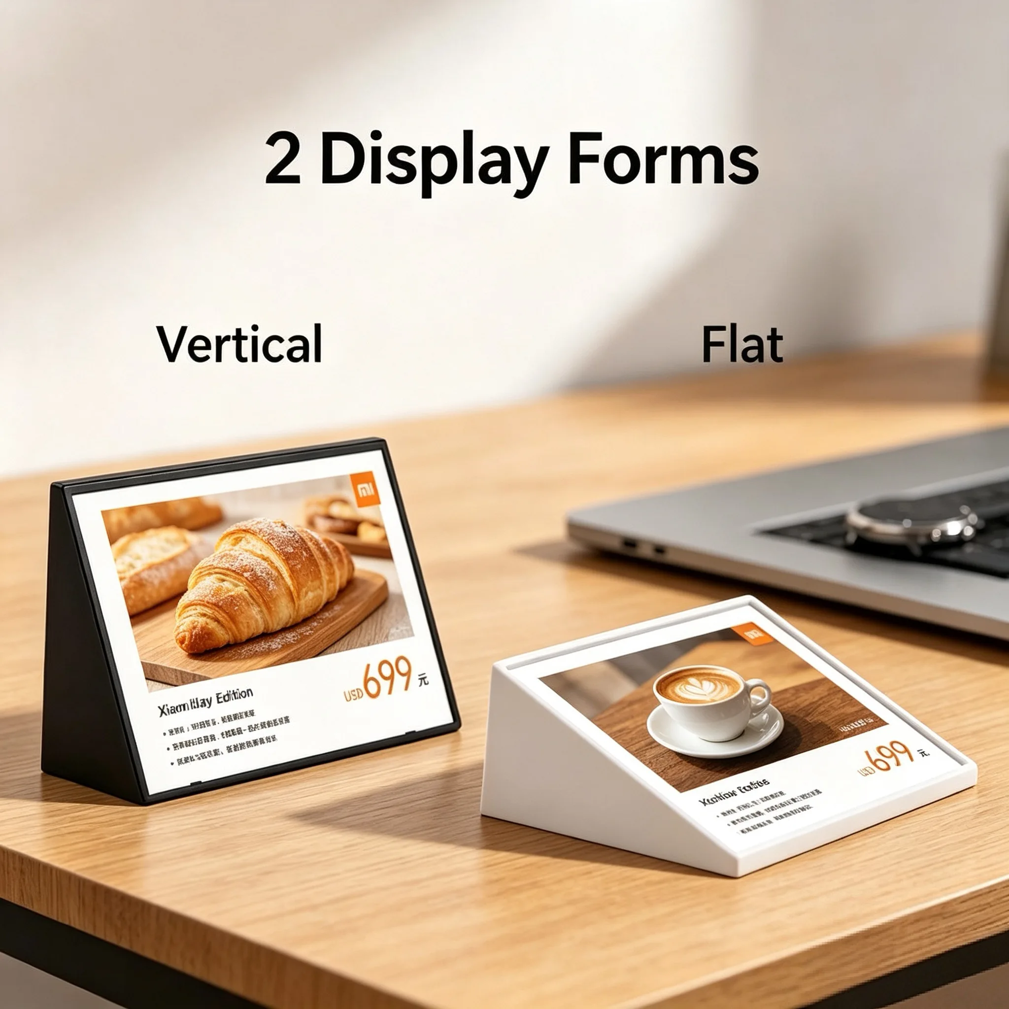 5 Pieces A6 105x148mm Plastic Sign Holder Display Stand Photo Picture Poster Frame Price Label Paper Holder Menu Paper Holder