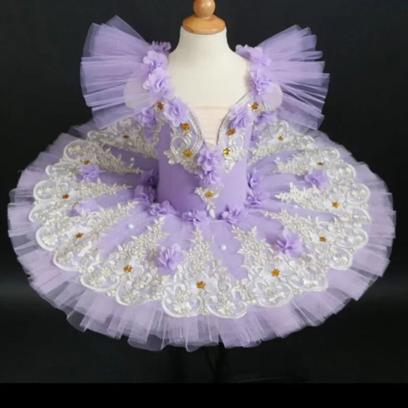 2025-ballet-costume-lace-fluffy-princess-dress-sweet-mesh-girls-ballet-costume-stage-dance-wear-2025