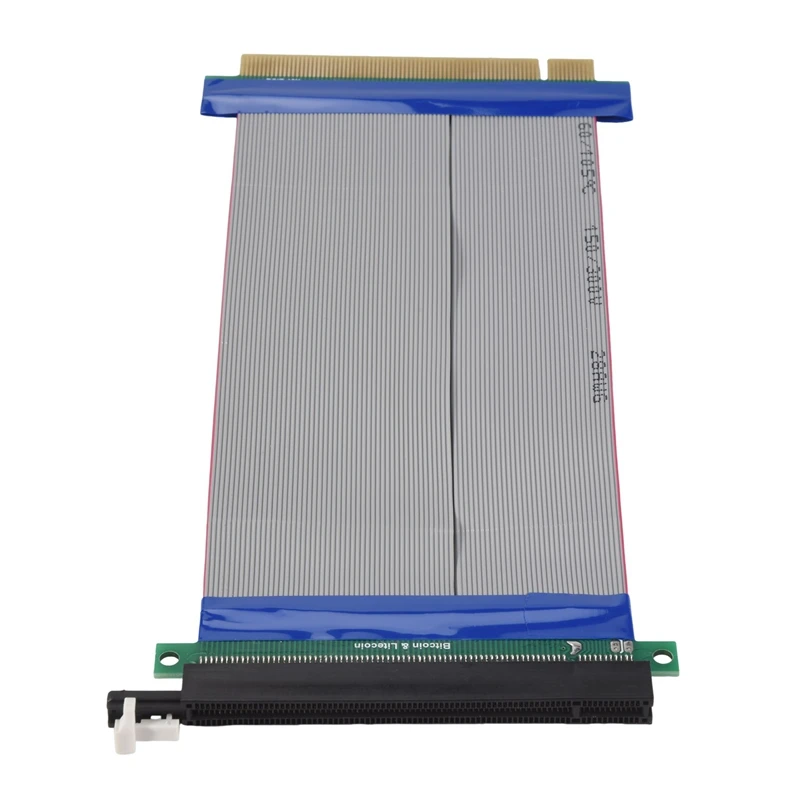 EF-PCI-E Express 16X Riser Card Extender Extension Cable Ribbon Flex