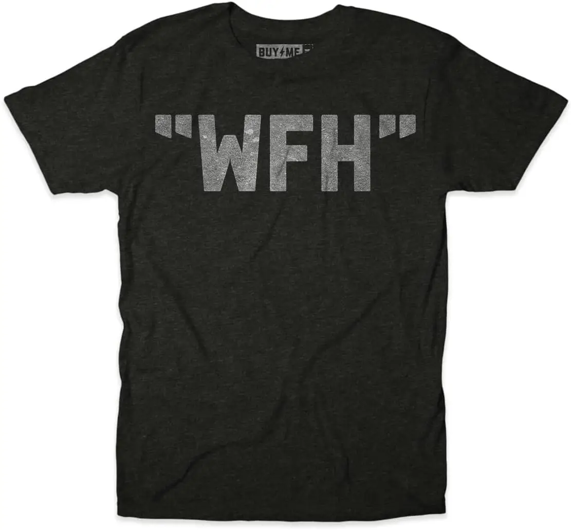 Футболка WFH для покупок дома