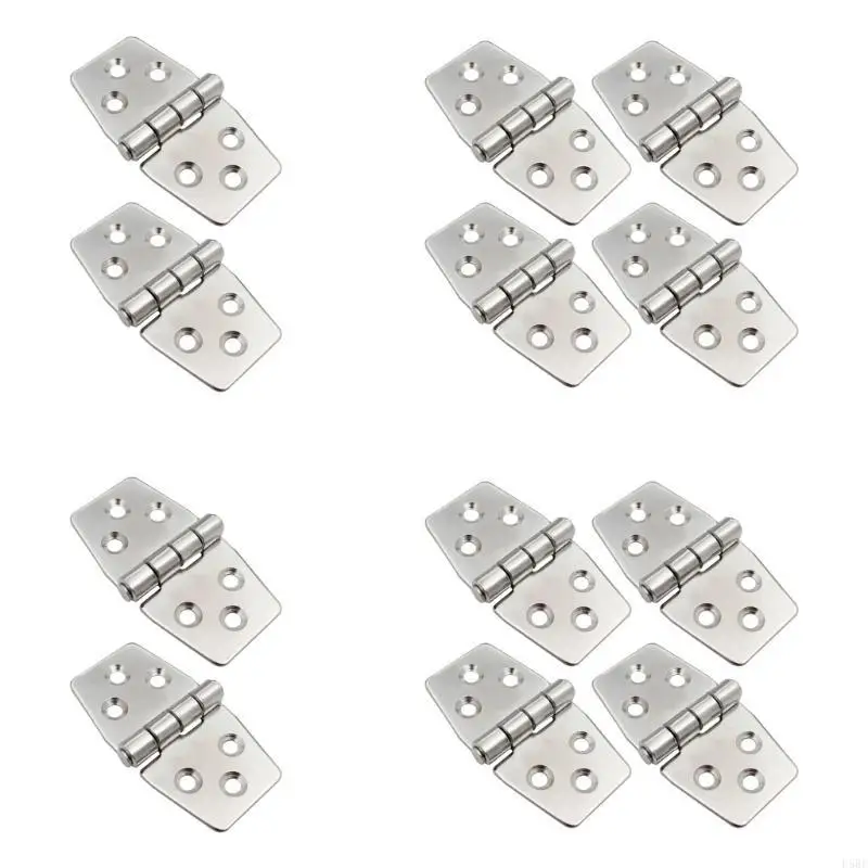 

D5BE Adjustable 304 Stainless Steel Hinge Heavy Load Bearing 50kg Electrical Panel Door Hinge Marine Application Copper Bushing