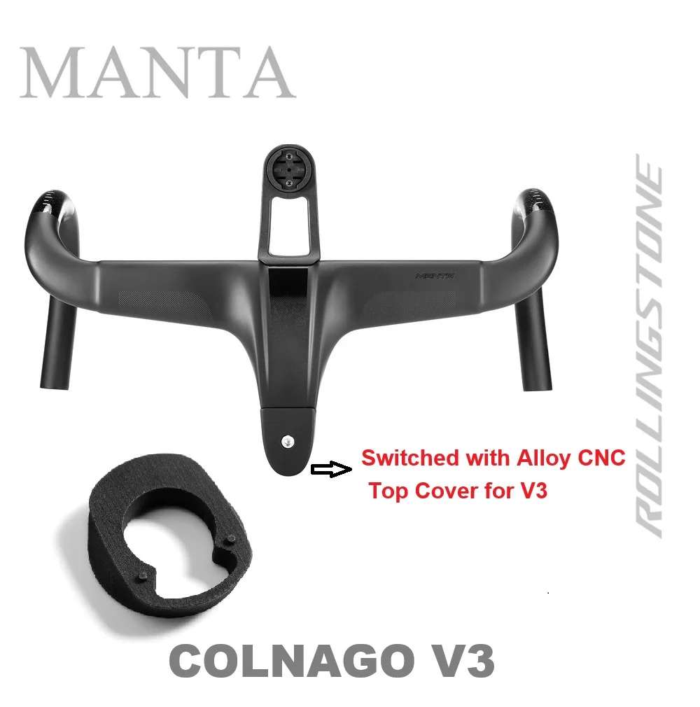 مقود دراجة الطريق MANTA من الحجر المتداول - COLNAGO V3 V3RS مقود الكربون المتكامل OD1 OD2 التوجيه الداخلي الهوائي
