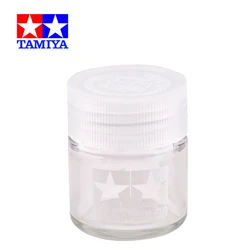 TAMIYA 81041 Color Paint Mixing Jar 20ML Spare Bottle with Scale Hobby Model Finishes Craft Accessories Round Glass Empty Bottle