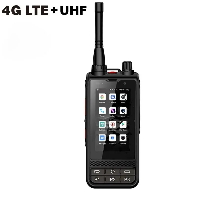 جديد ANYSECU W6PLUS Android 10 4G شبكة راديو UHF 400-470Mhz التناظرية لاسلكي تخاطب WIFI مقفلة العمل مع REAL-PTT ZELLO #1