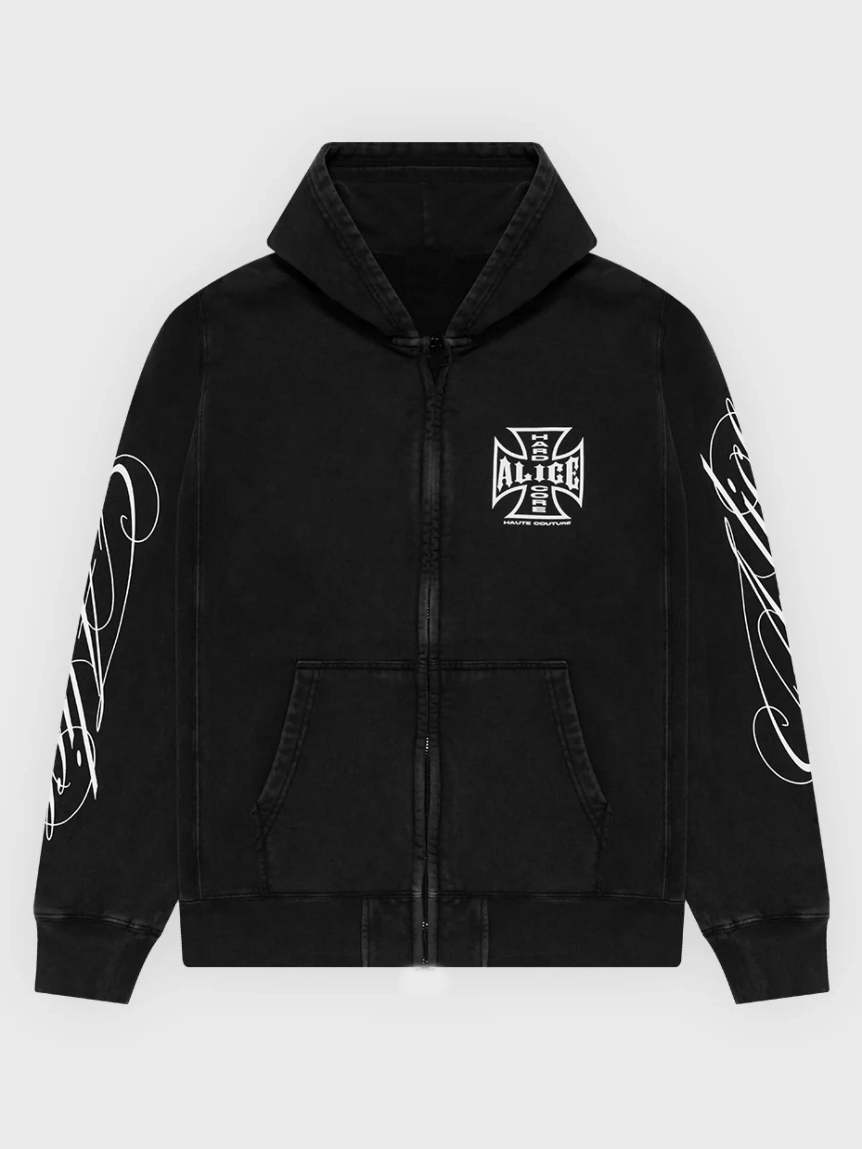 

Retro and trendy design, printed zipper, washed and aged cardigan, hoodie and sweatshirt, suitable for both men and women