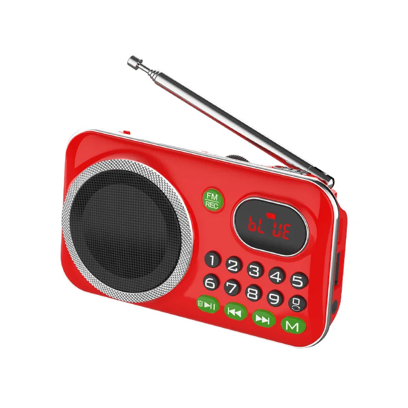 Wholesale of New Mini Portable Old Style Radios Elderly Storytelling Machines,Multifunctional Insertion MP3 Bluetooth Speakers