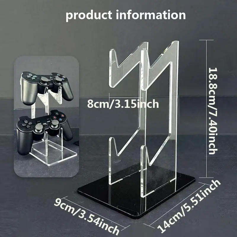 1/2PCS Clear 2 Laye…