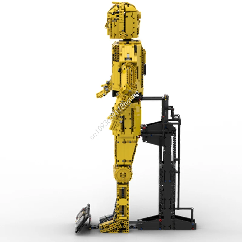 2737 قطعة MOC نموذج B C3PO تكنيك ستار معركة اللبنات الطوب فكرة التعليم الإبداعي اللعب هدايا عيد الميلاد
