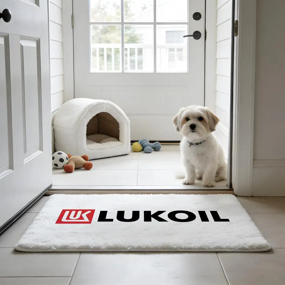 Alfombra de franela L-Lukoil, antideslizante, absorbente, para baño, cocina, entrada, decoración del hogar