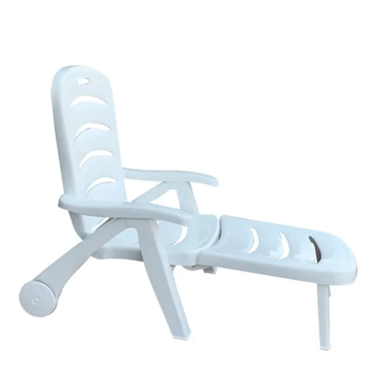 

Outdoor plastic beach hotel villa courtyard scenic outdoor swimming pool folding chair coffee table