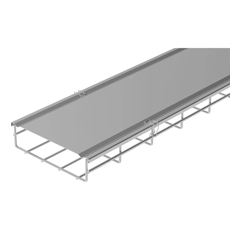 OEM Stainless Steel Wire Cable Basket, Industrial Metal Mesh Tray for Data Center