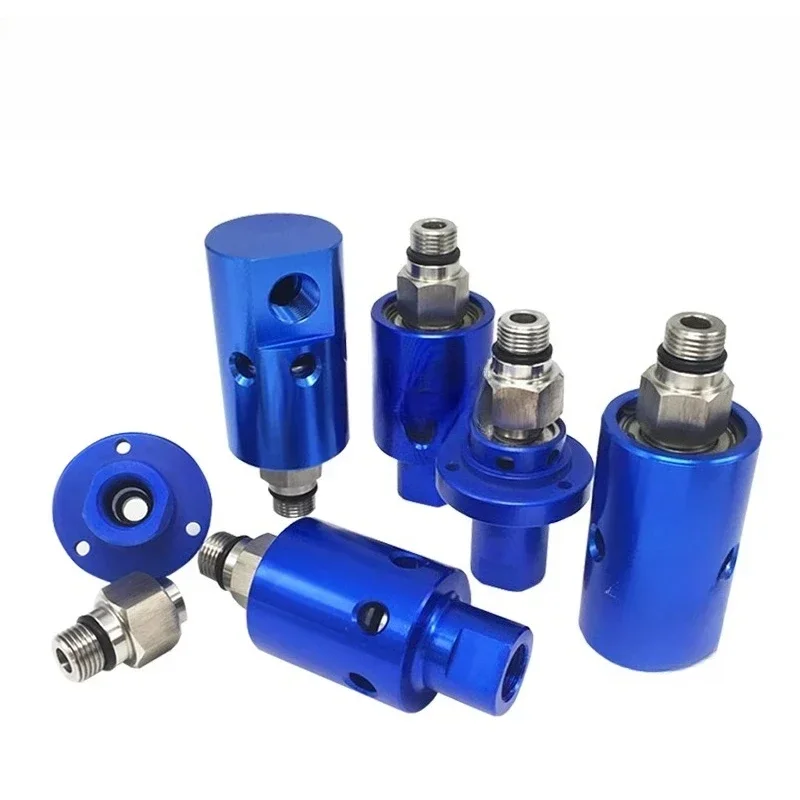 

Deep hole drilling center, outlet high-speed high-pressure rotary joint
