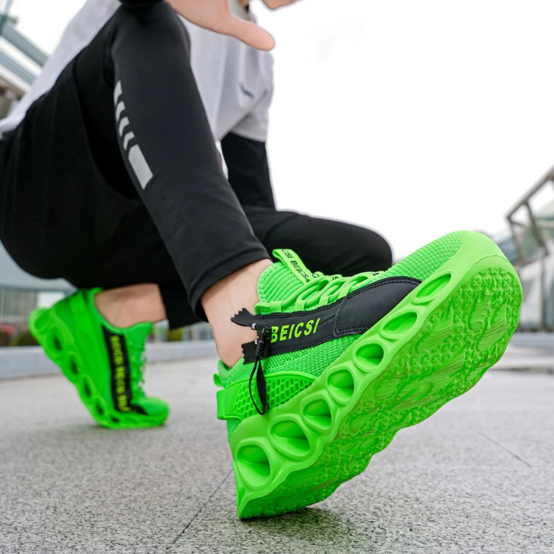 

Running Shoes Men Breathable Mesh Sneakers Lightweight Comfortable Walking for Men Casual Sports Athletic Non Slip Shoes 36-48