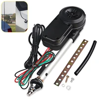 Antenas transmisoras AM FM, antena eléctrica telescópica automática, accesorios exteriores para vehículos, 12V, para Radio de coche, Audio Universal