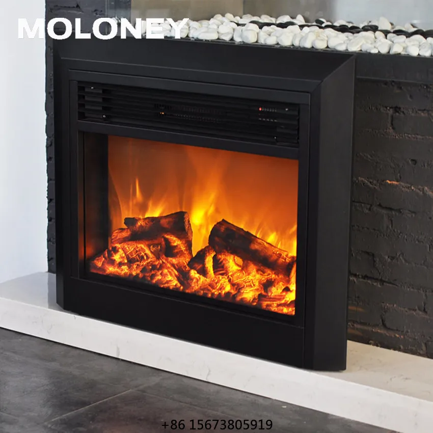 Chimney Free Vent Free Wall Hanging Indoor  Electric Fireplace