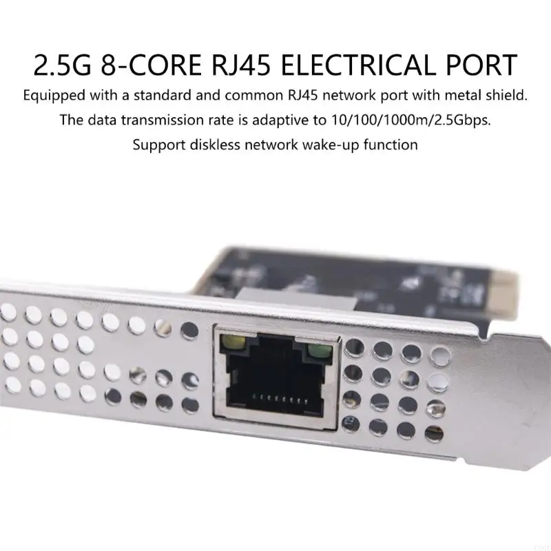C90F 2500MBPS PCIE to RJ45 네트워킹 카드 RT8126 2.5G/1000/100/10MBPS RJ45 기가비트