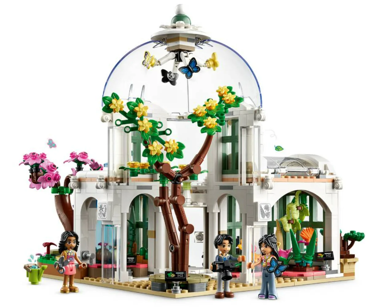 LEGO Friends Botanical Garden Inspired By Real Plants and Flowers Rotating Butterflies Gardening Accessories Birthday Gift 41757