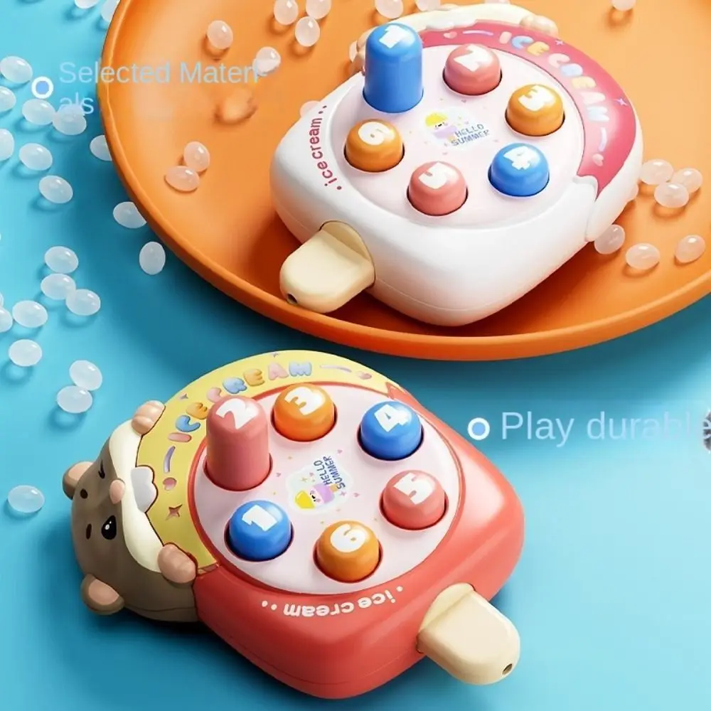 Giocattolo educativo per bambini Happy Marmotta Colori casualizzati Gioco di spinta veloce Gioco di memoria giocattolo Self Care Whack Mole Game