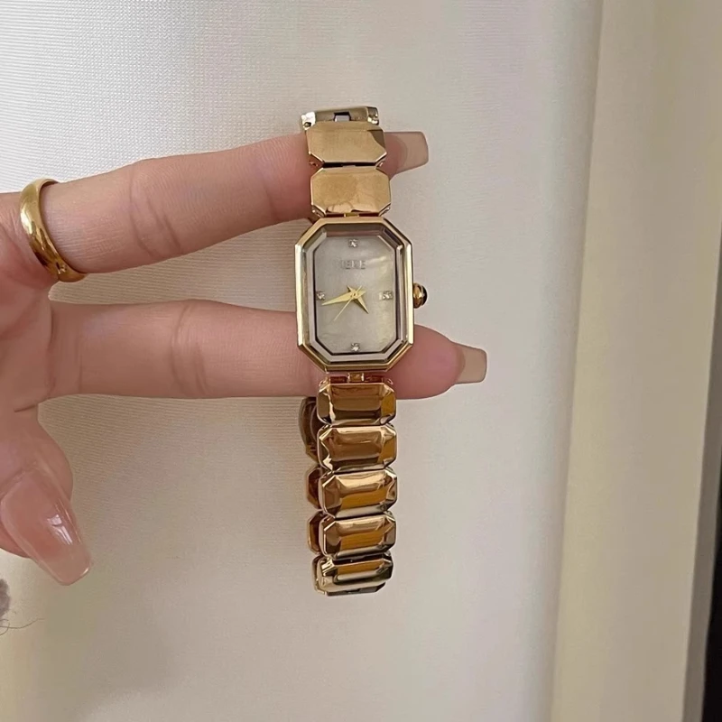 Orologio da donna classico di tendenza elegante semplice blu trasparente 2025 orologio al quarzo impermeabile regalo di compleanno