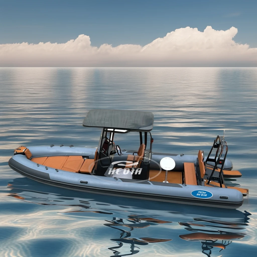 

High Quality 24ft 7m Aluminium Yacht Sporting Speed Cabin Cruiser Easy Craft Pleasure Fishing Boat For Sale