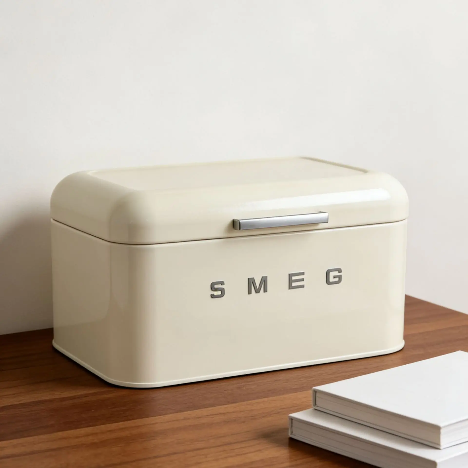 SMEG Esthetische opbergdoos met deksel Retro Design Home Desktop Organizer voor entree-sleutels Cosmetica aanrecht opbergcontainer