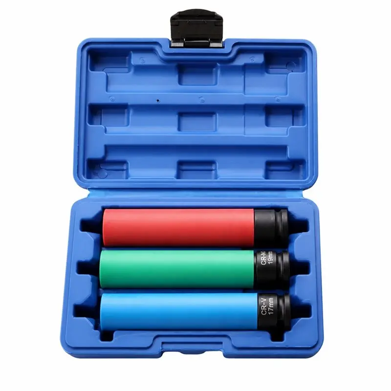 AB42-Impact Socket Set,3Pc 1/2