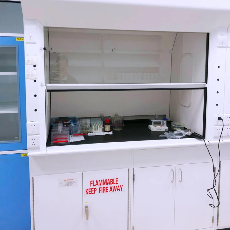 SGS Approved Laboratory Fumehood Laboratory Floor Mounted Fume Hood