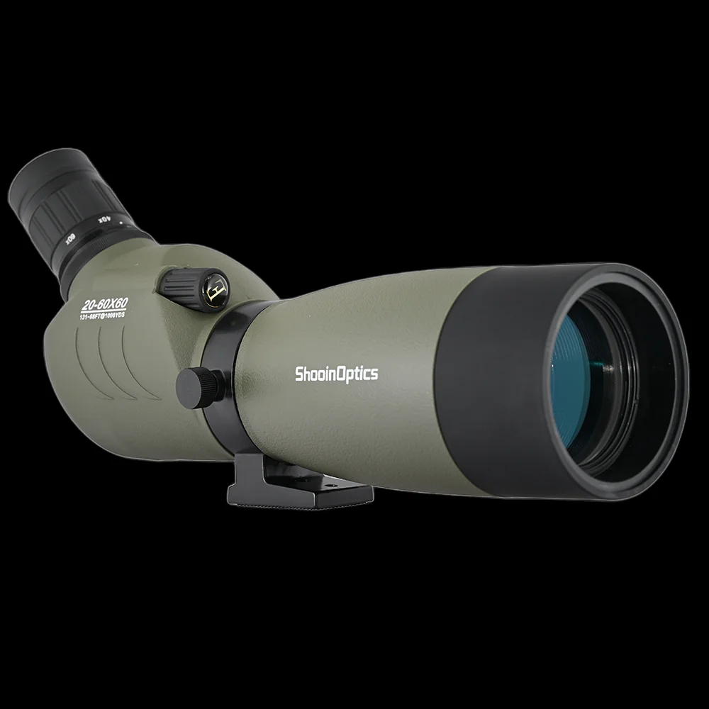Shooin Spektiv SCY 20-60x60 25-75x70 FMC Vogelbeobachtungs-Teleskop Monokular – Detail 2